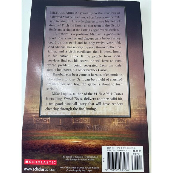 Mike Lupicas "Heat" Paperback Book pre owned - Picture 3 of 6